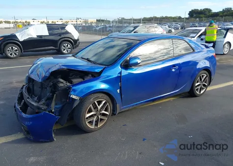 2010 Kia Forte Koup Sx from USA, damaged, VIN KNAFW6A37A5176159